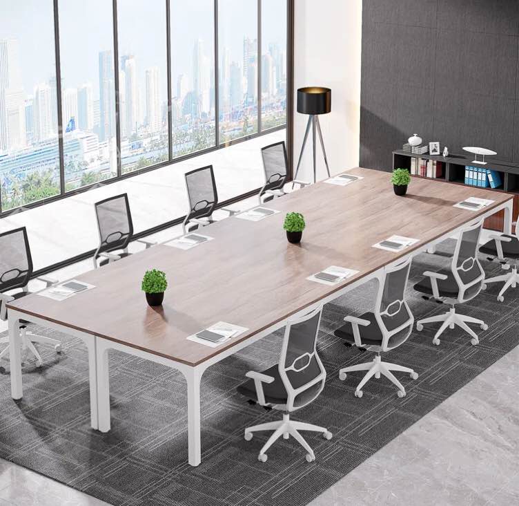 (Incomplete)Mareme Rectangular Meeting Table (Set of 4)