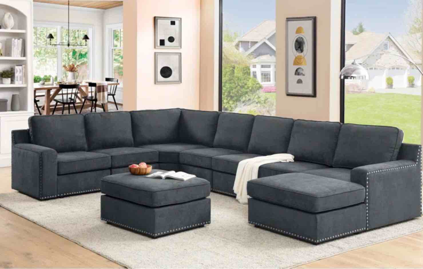 (incomplete)Callyn 10 - Piece Upholstered Sectional