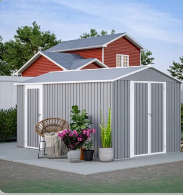 (incomplete)Garden shed 8 x 12 ft with side door