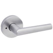 Milan Keyed Door Lever with Round Rosette SmartKey