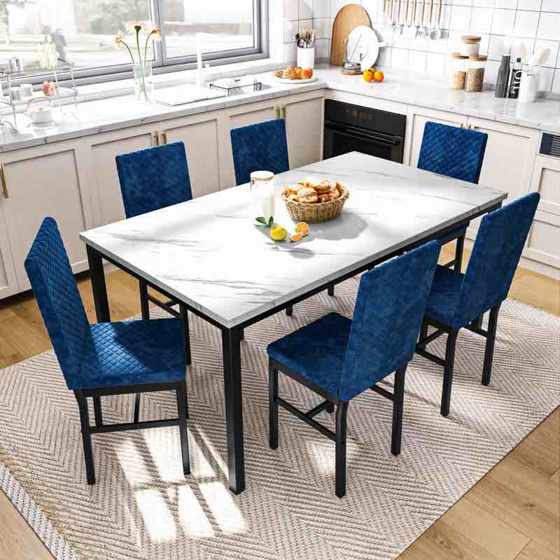 Ellice 51 L x 30 W Dining Set( 1 of 2/ incomplete)