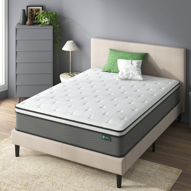 Zinus Support Plus 12" Comfort Foam and Pocket Spring Hybrid Mattress