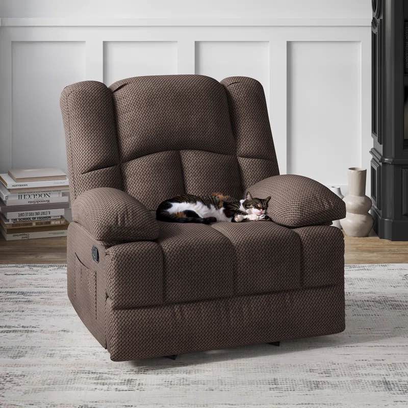 Catherne 40.1" Wide Upholstered Recliner