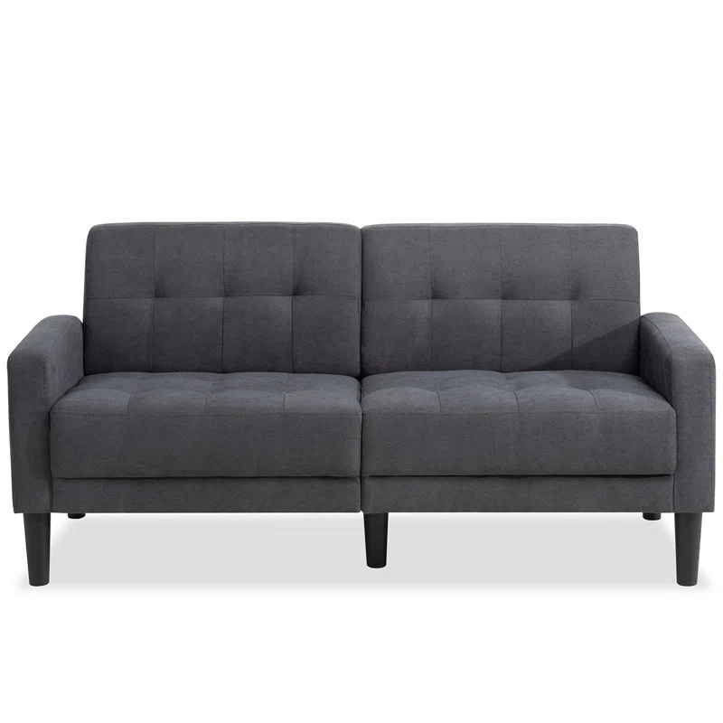 Ariana 63.38” Square Arm Loveseat (incomplete box 2 of 2 only)