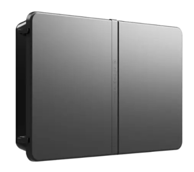 Storm Shell Black OUTDOOR TV ENCLOSURE (missing hardware)