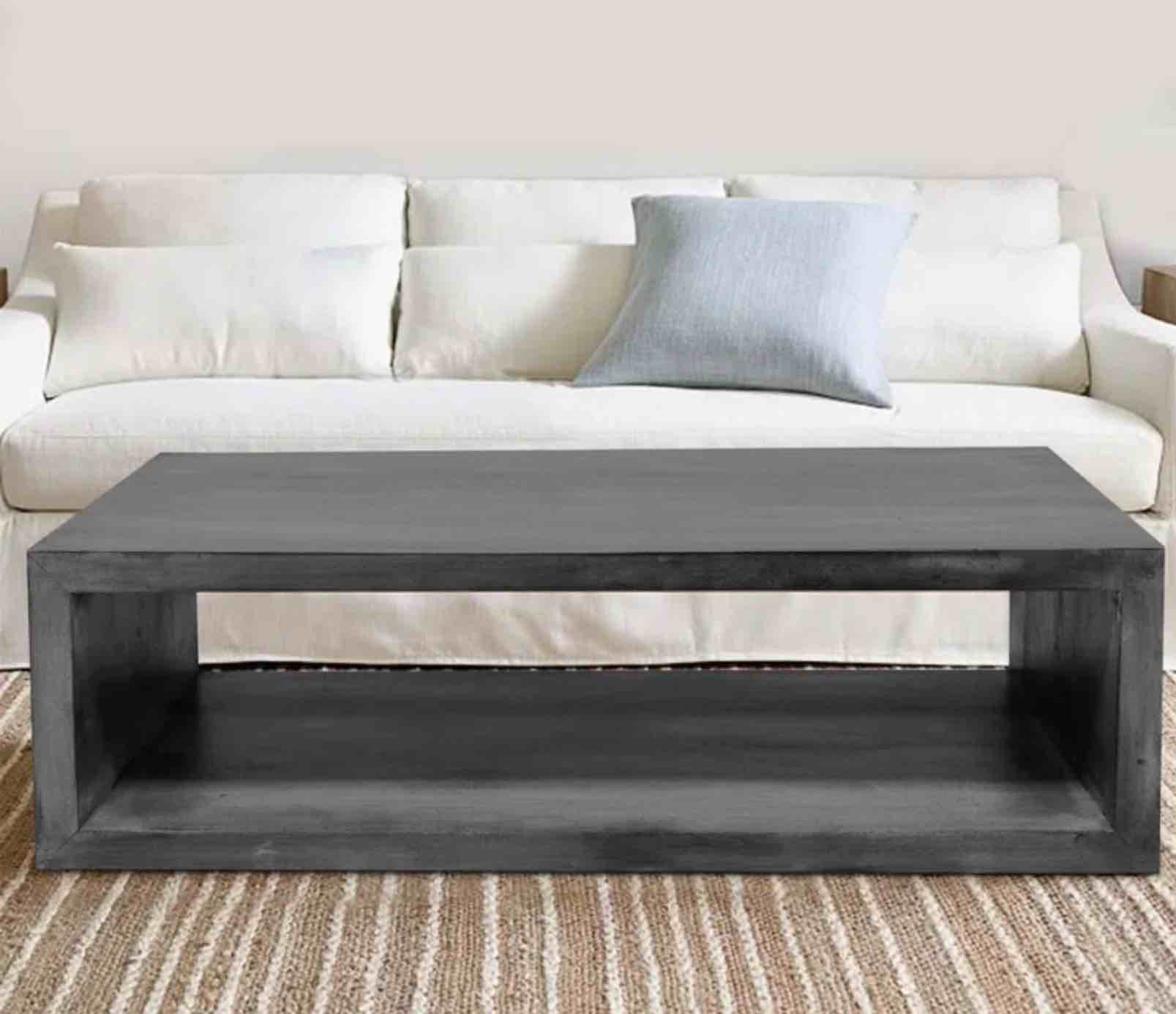 Walpole Reinbeck Solid Wood Coffee Table with Storage