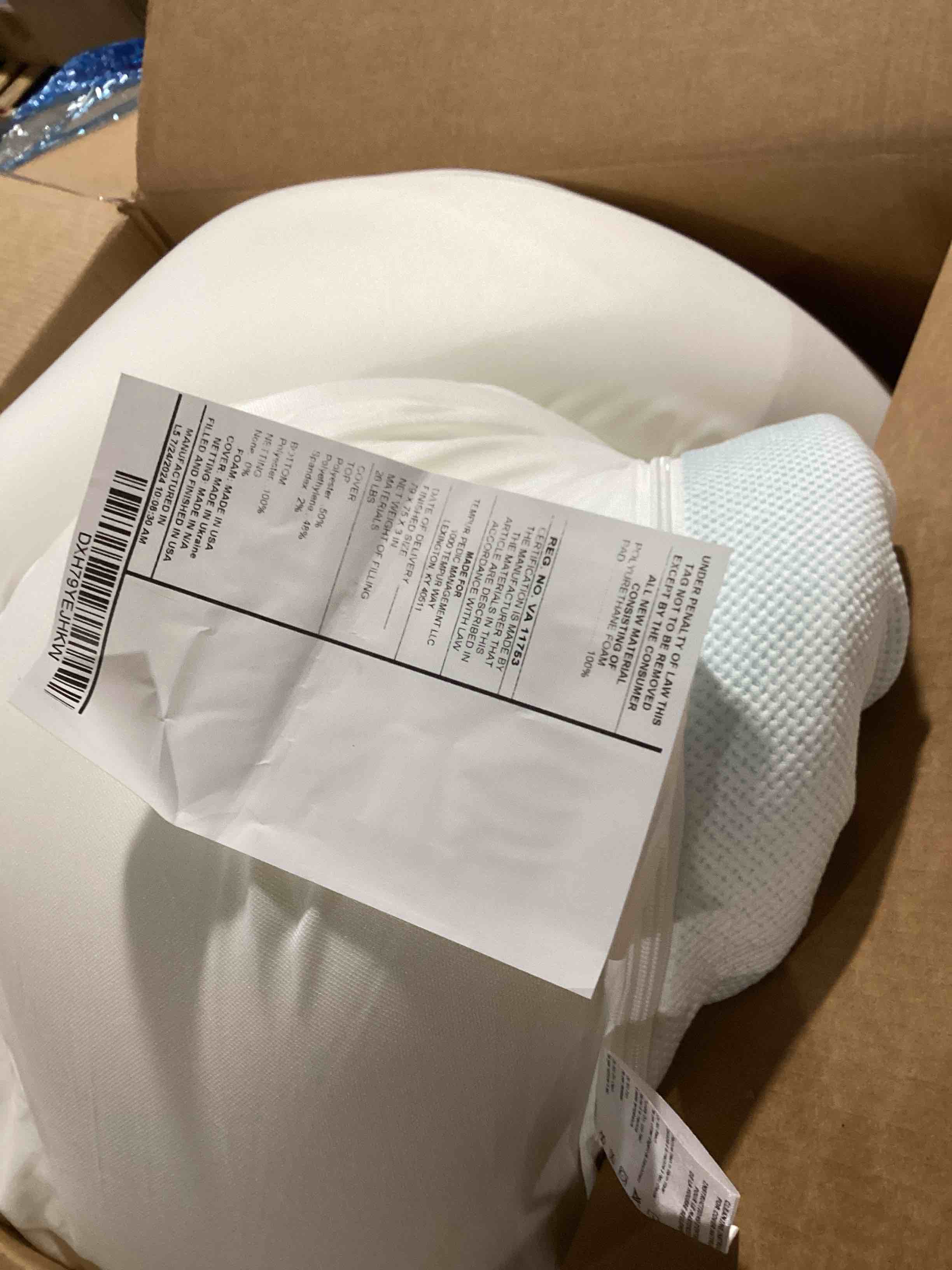 TEMPUR-Adapt 3 in. King Mattress Topper