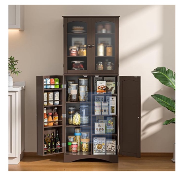 Karmel 64" Kitchen Pantry