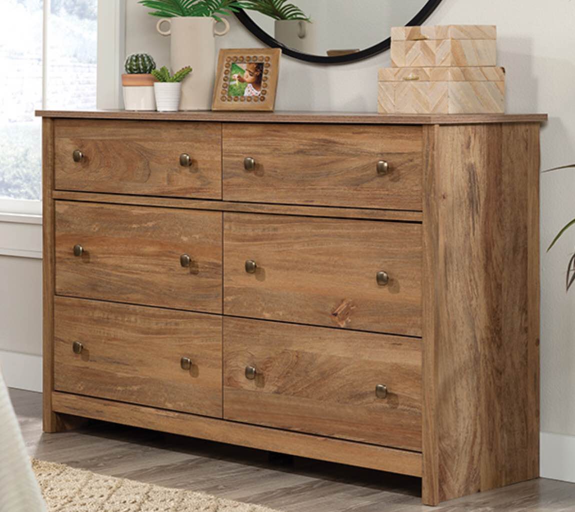 6-Drawer Bedroom Dresser Sindoori Mango