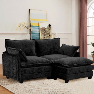 Rhydian 77.6" L-Shaped ( incomplete only one box) 