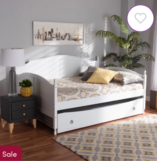 Angeleana Daybed with Trundle  ( only one box 3 of 3 ) 