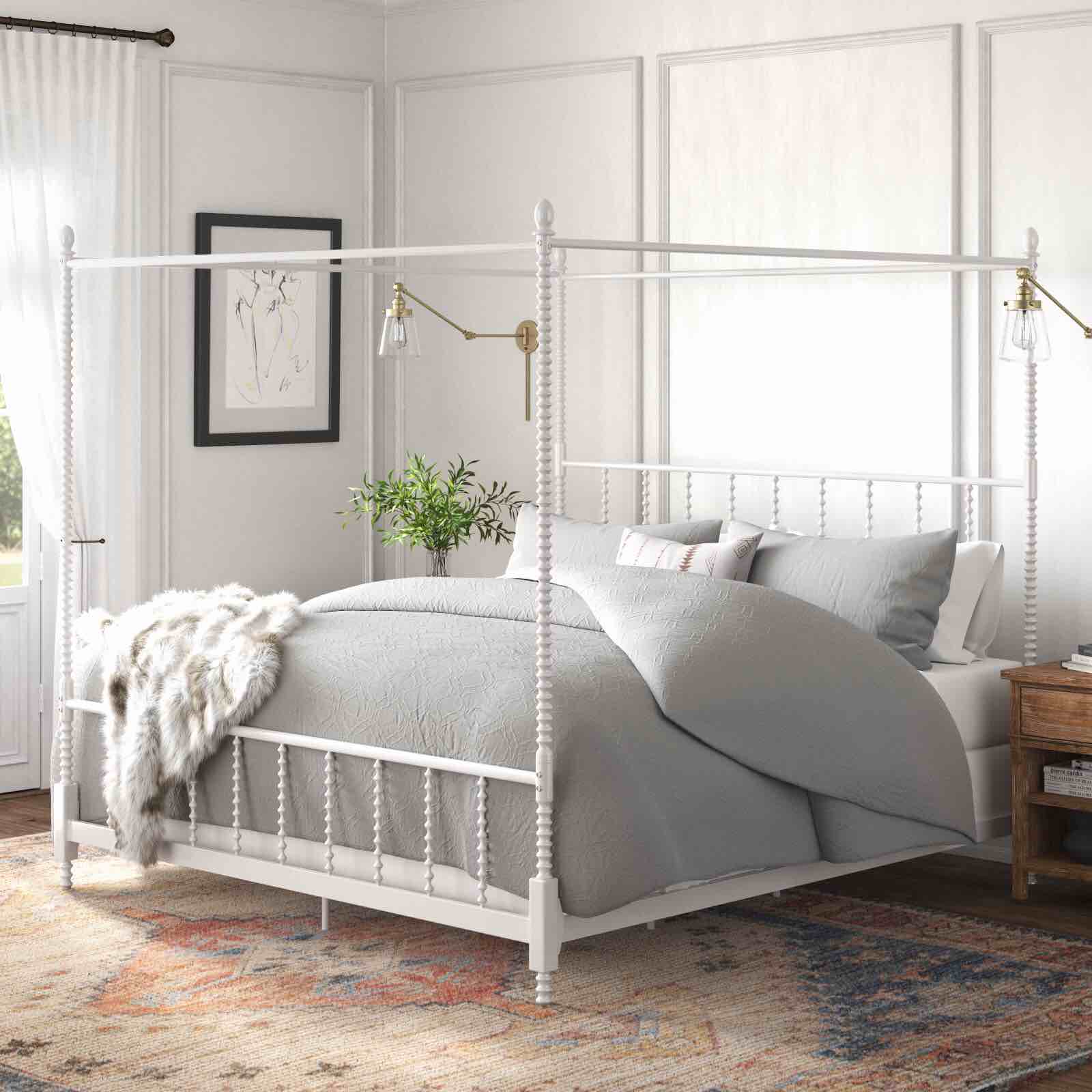 Frankie Low Profile Canopy Bed