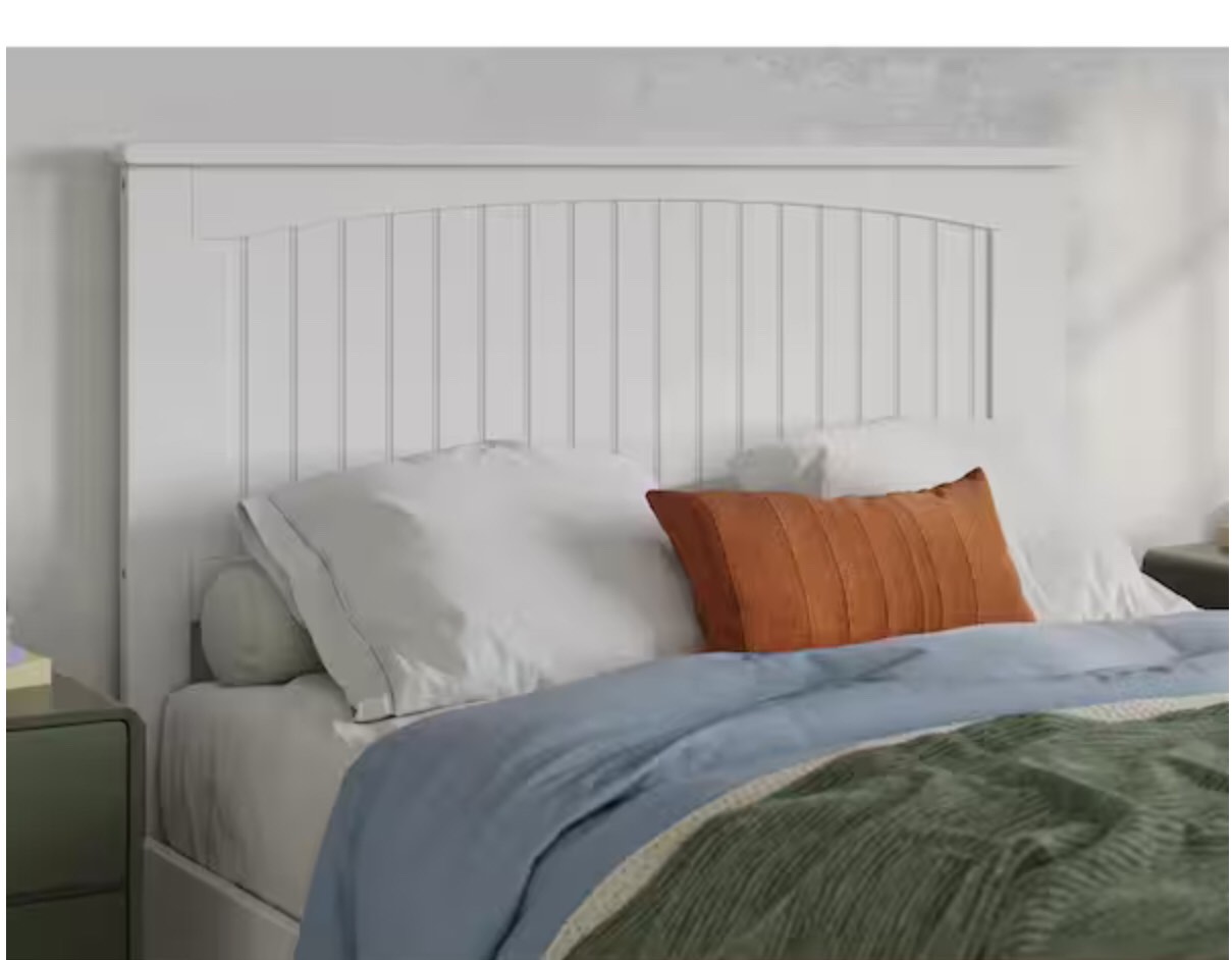 Nantucket White Full Headboard