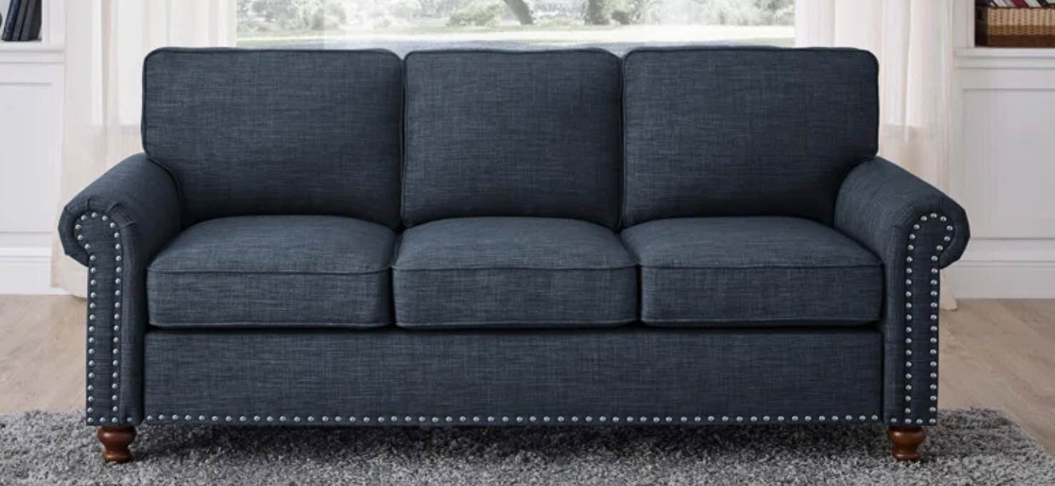 Anylia 78'' Upholstered Sofa ( incomplete only one box )
