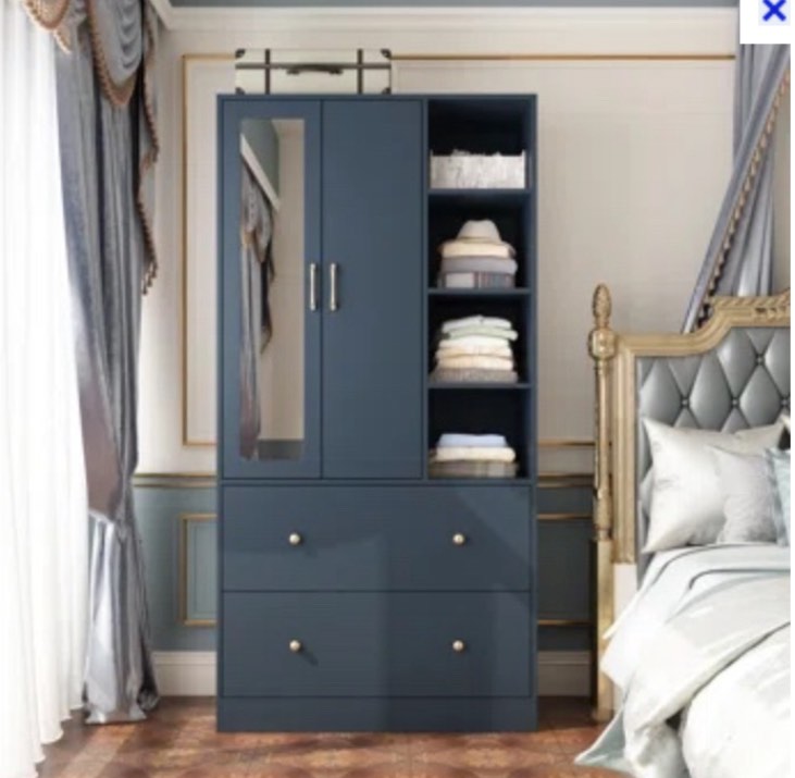 Ziyah Armoire(incomplete missing pieces )