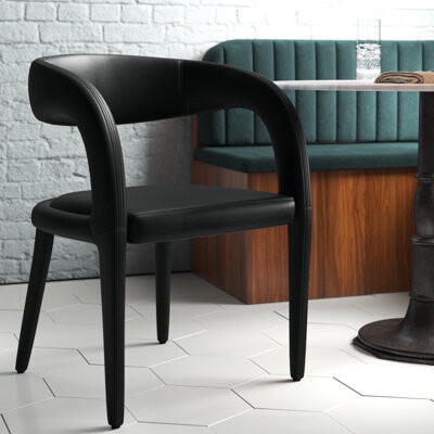 Aurich Faux Leather Dining Chair