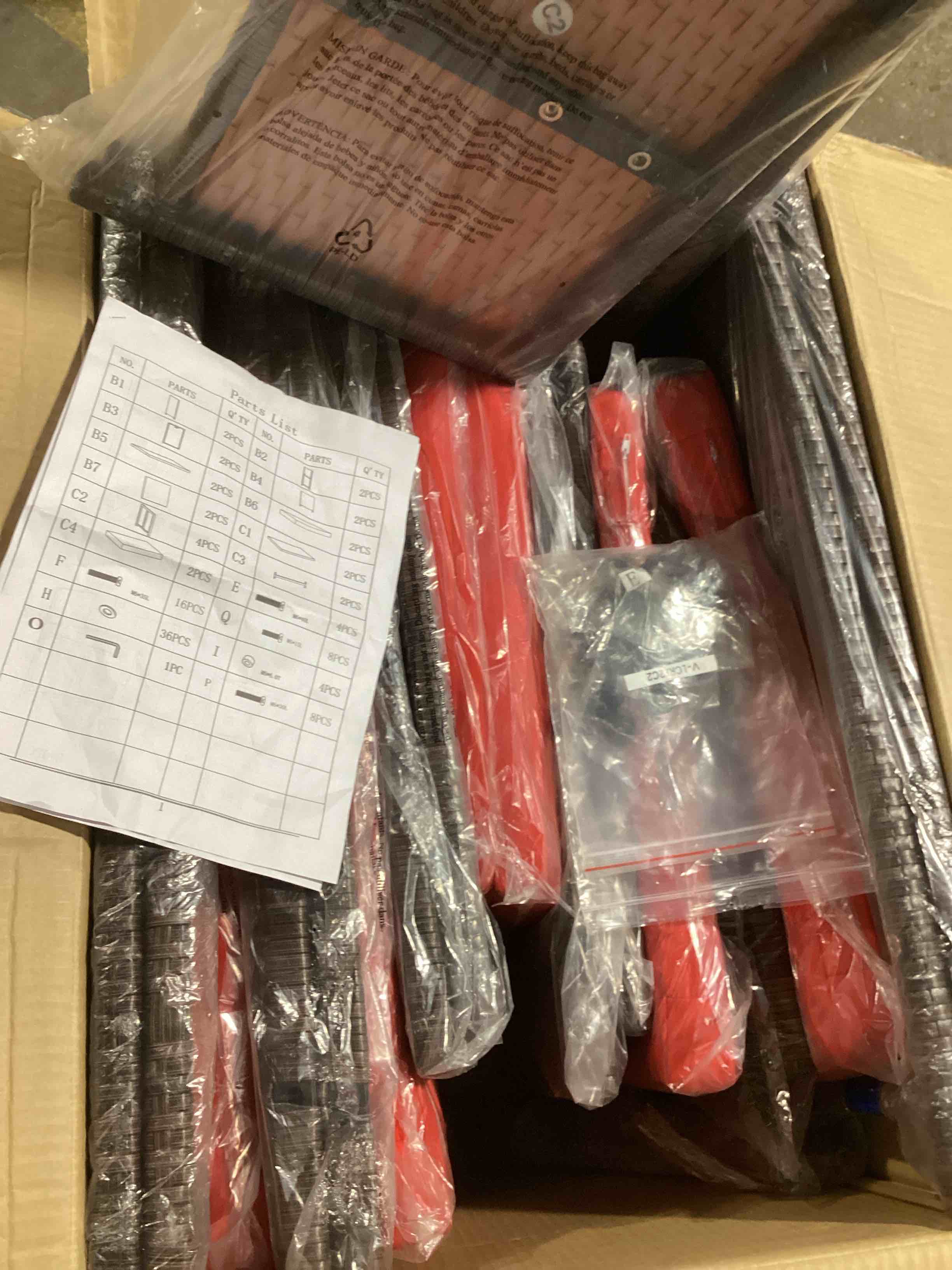 Best Choice Products 2Piece Outdoor Wicker Patio Conversation