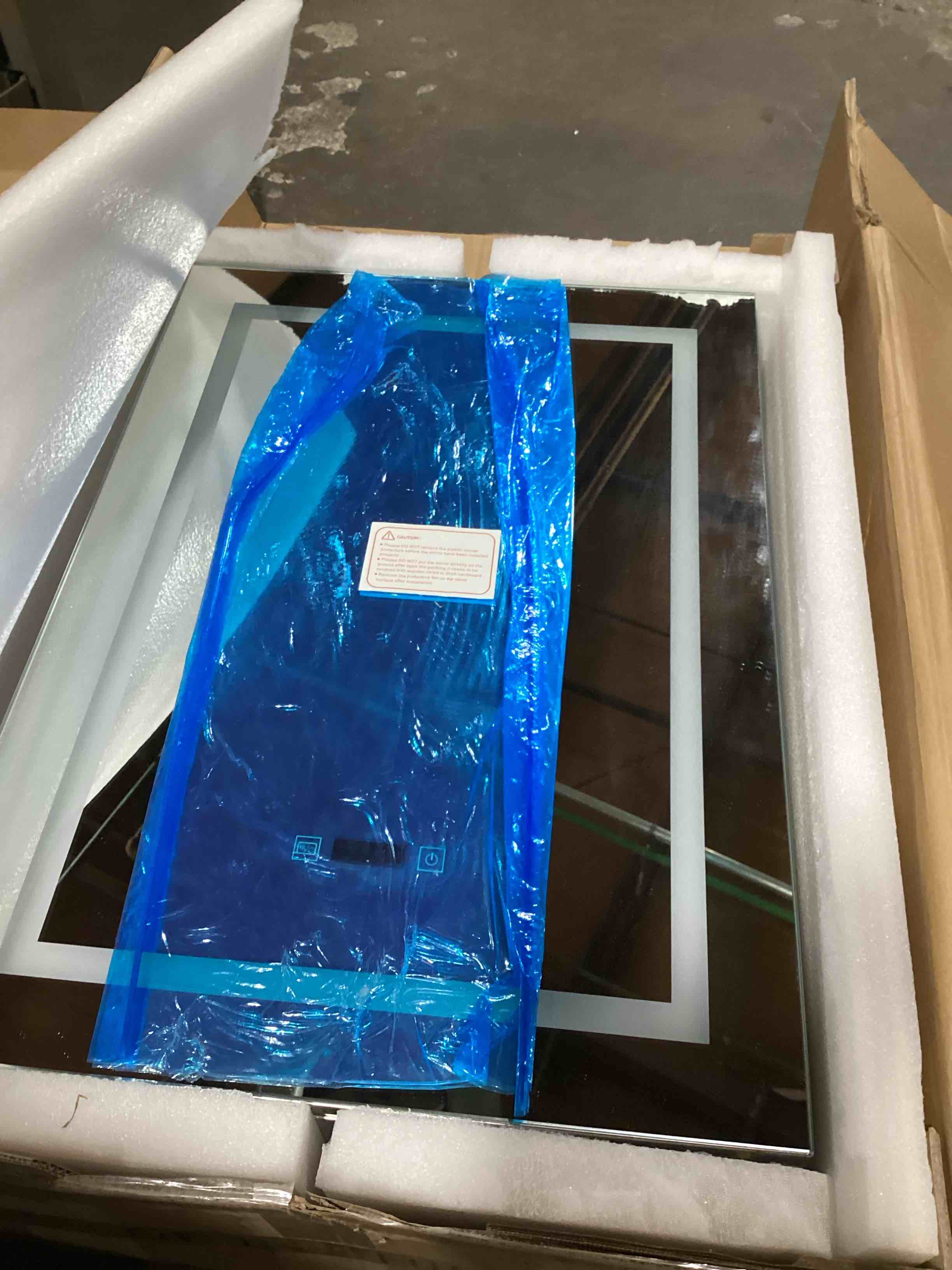 Surface Mount Frameless Medicine with 2 Adjustable Shelves and