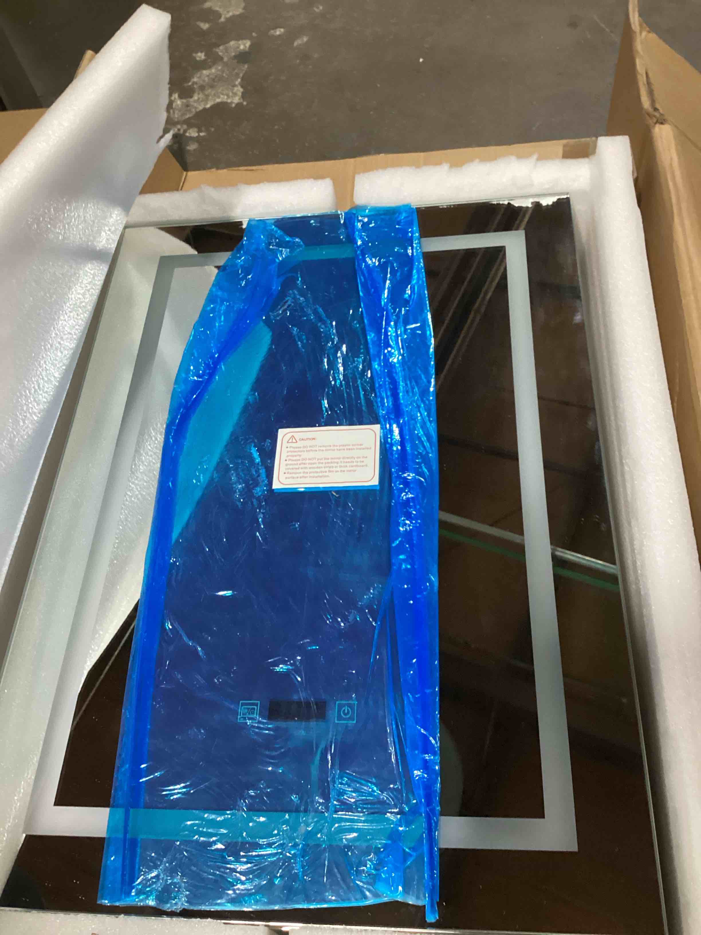 Surface Mount Frameless Medicine with 2 Adjustable Shelves and