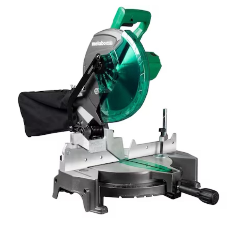 Metabo HPT 10-in 15-Amp Single Bevel Compound Corded Miter Saw