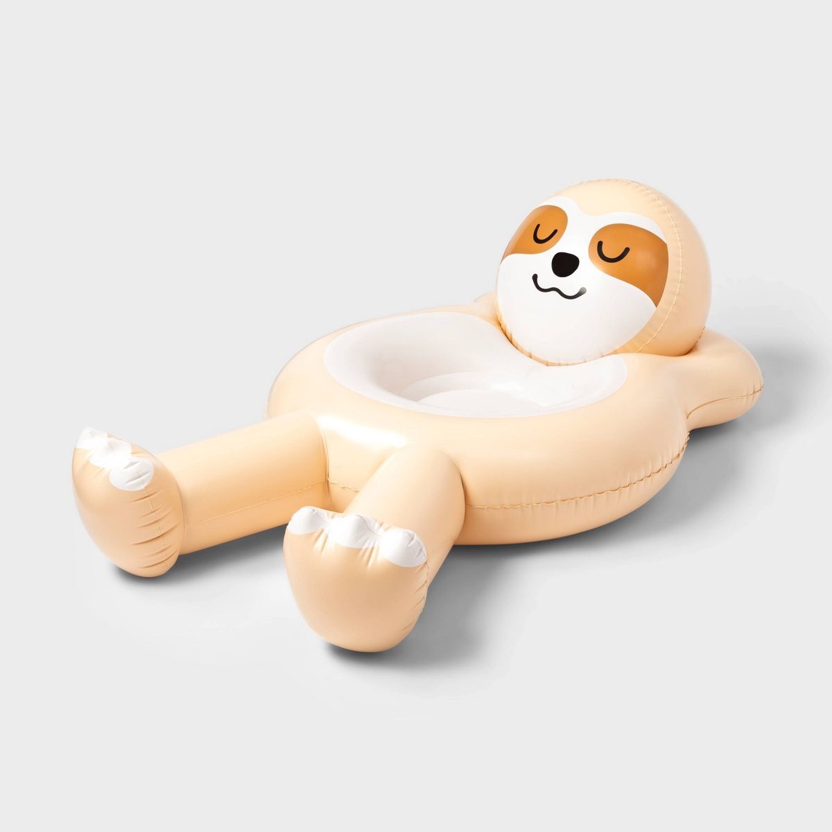Sloth Pool Float Yellow - Sun Squad