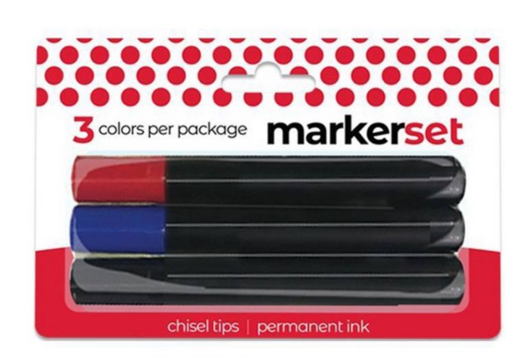 Natural Home 3pk Markers (9 Total Markers)