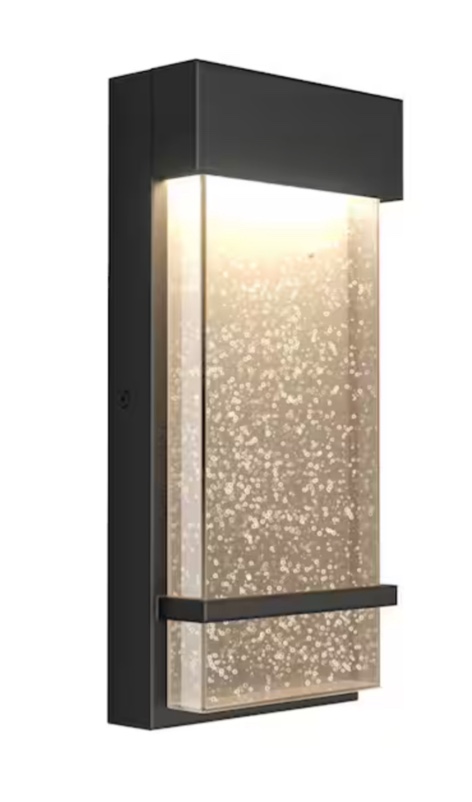 Artika Skyler Intergrated LED Outdoor Hardwired Light Wall Lantern Sconce