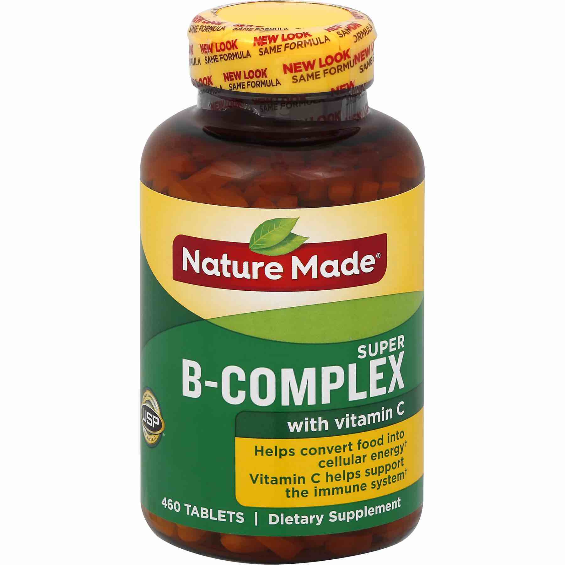 Nature Made Super B Complex with Vitamin C and Folic Acid Tablets 460 Count