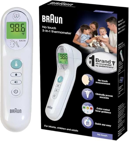 Braun No Touch + Forehead Thermometer