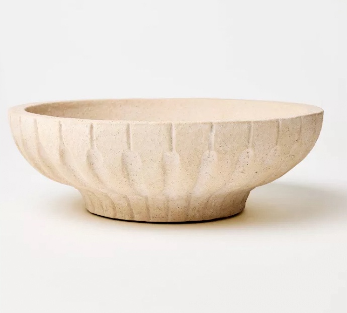 Ceramic Carved Bowl - Threshold™ designed with Studio McGee