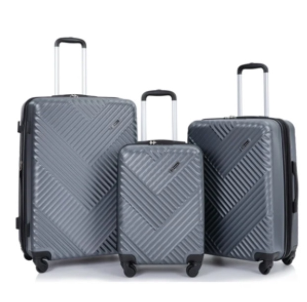 Travelhouse 3 Piece Luggage Set Hardshell Expandable Lightweight Suitcase with TSA Lock Spinner Wheels 20in24in28in