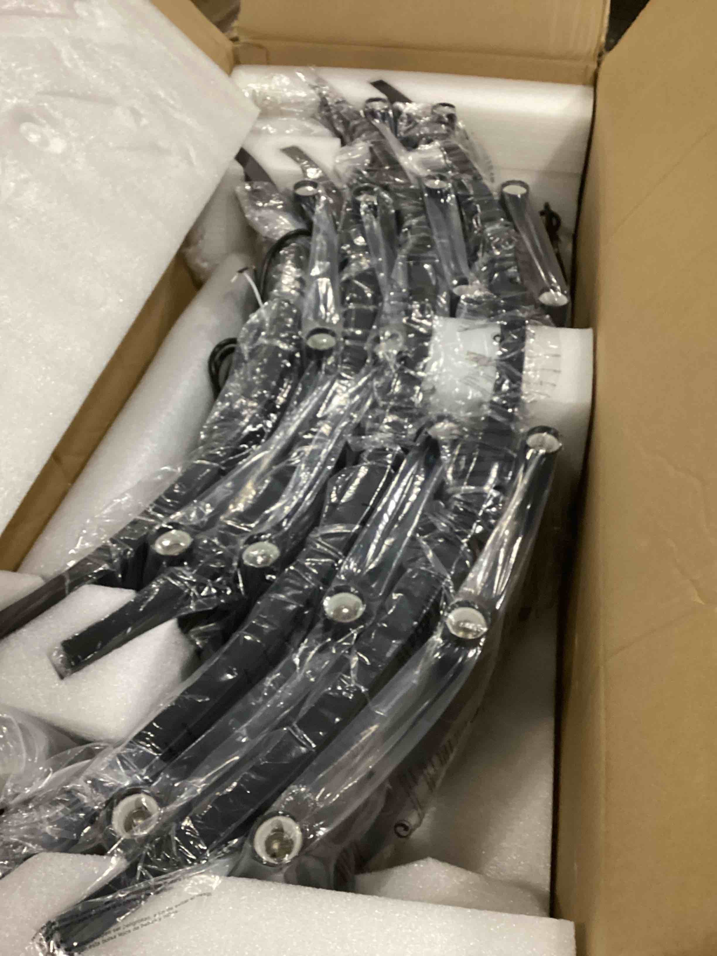 Black Wagon Wheel Chandelier 2 Tier 36Lights 48 Inch Extra Large