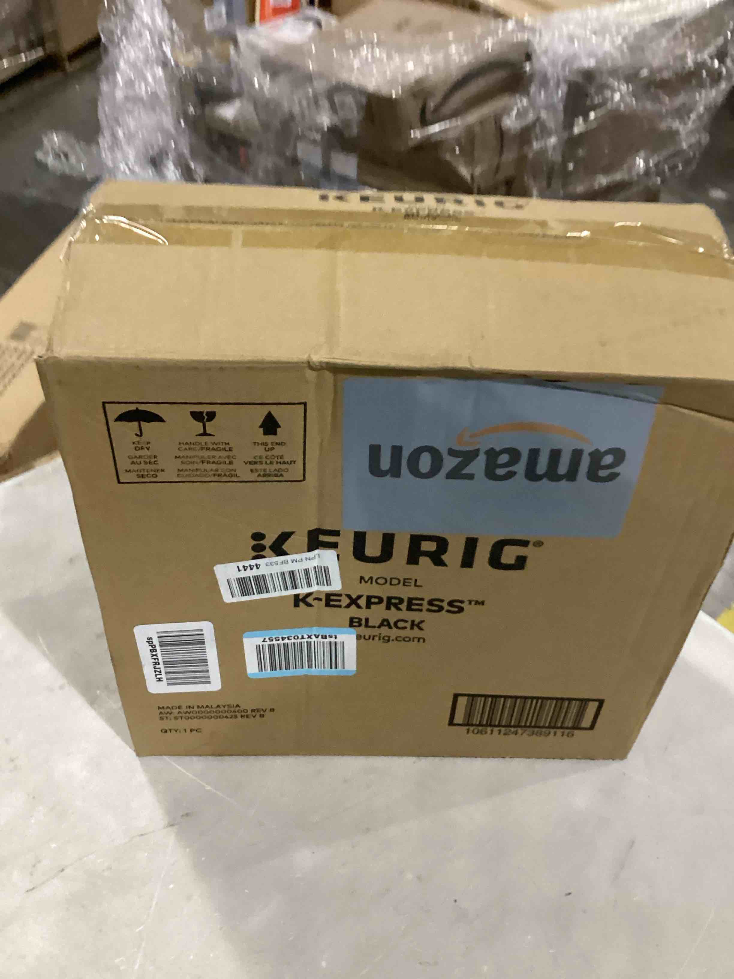 Keurig KExpress Coffee Maker, Single Serve KCup Pod Coffee Brewer, Black