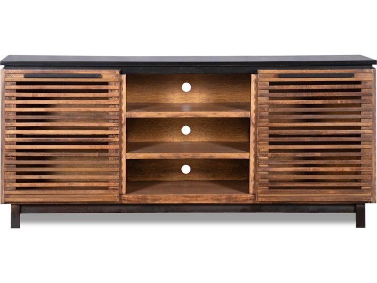 Legends Furniture Home Entertainment Graceland 63" Console GC1210.BNB at Hennen Furniture