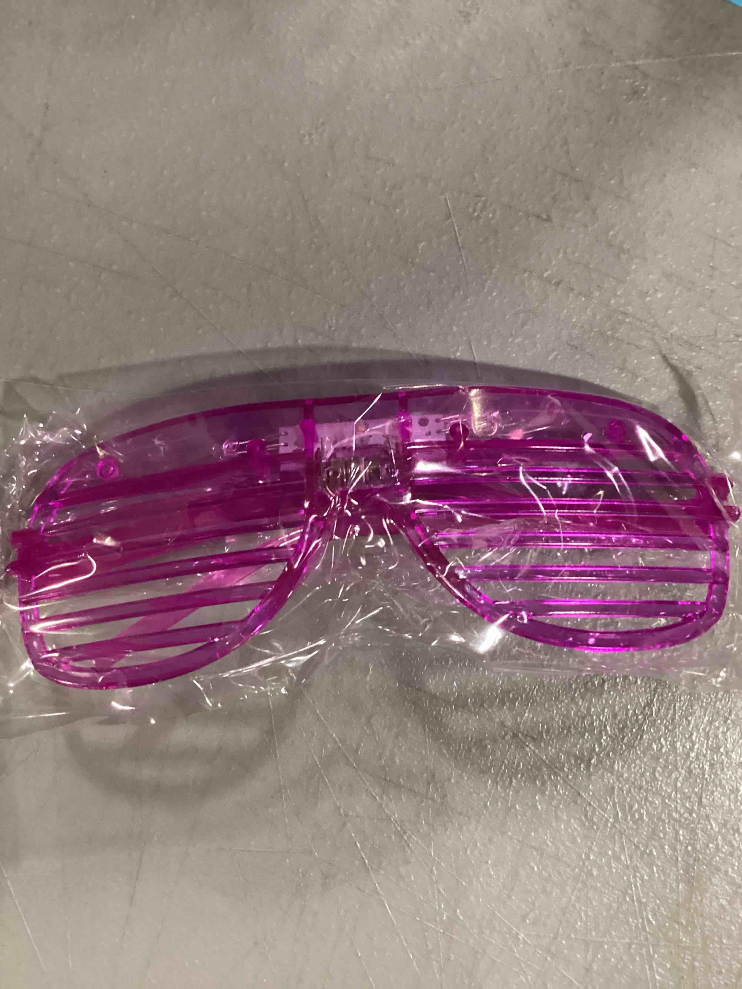 105 PCS LED Glasses, Light Up Glasses for Kids Adults, Neon Flashing