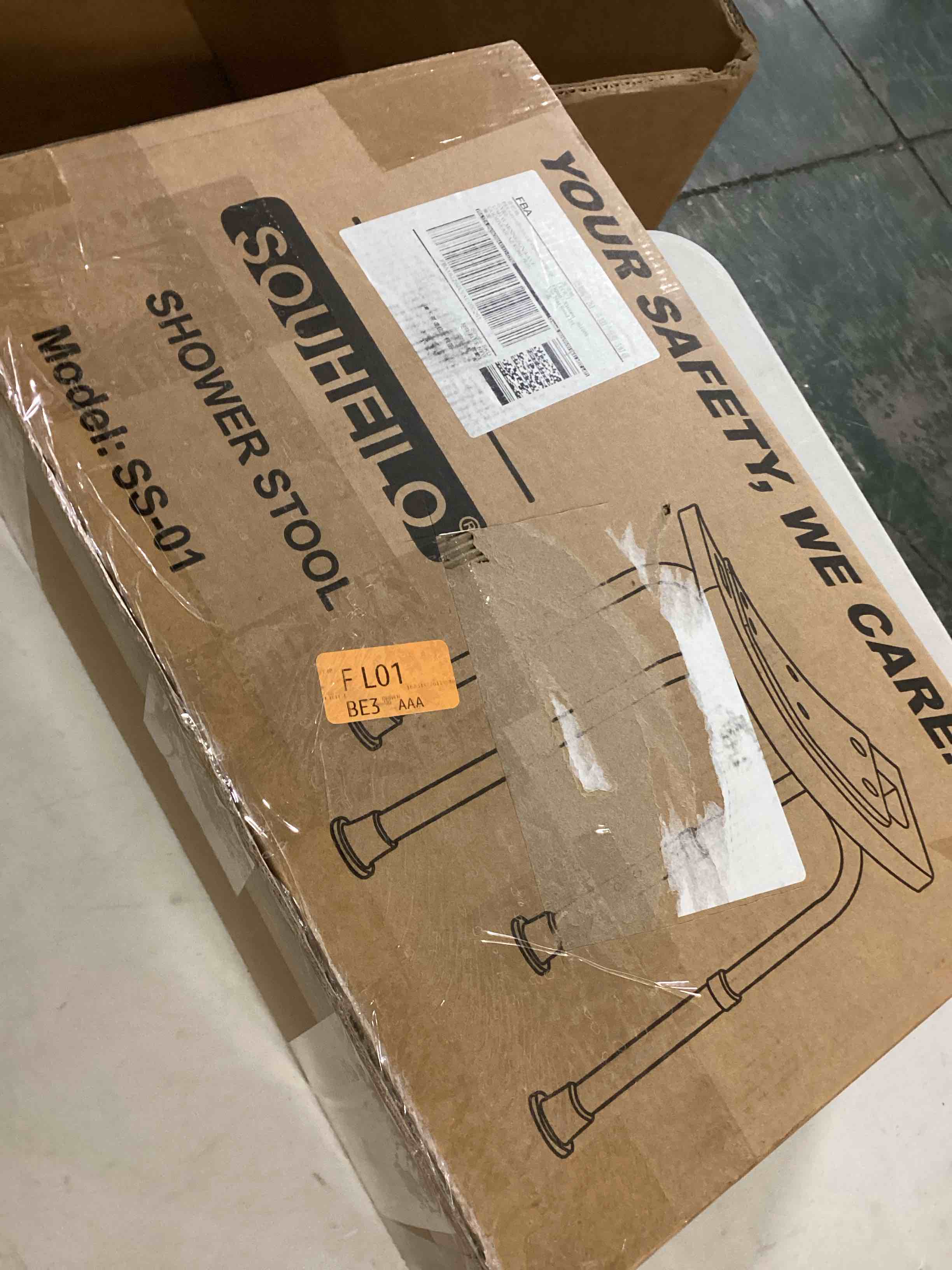 FSA/HSA Eligible Shower Chair for Inside Shower, Shower Stool with Free