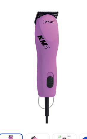 Wahl KM5 Rotary 2-Speed Professional Dog & Cat Clipper Kit, Cotton Candy Pink