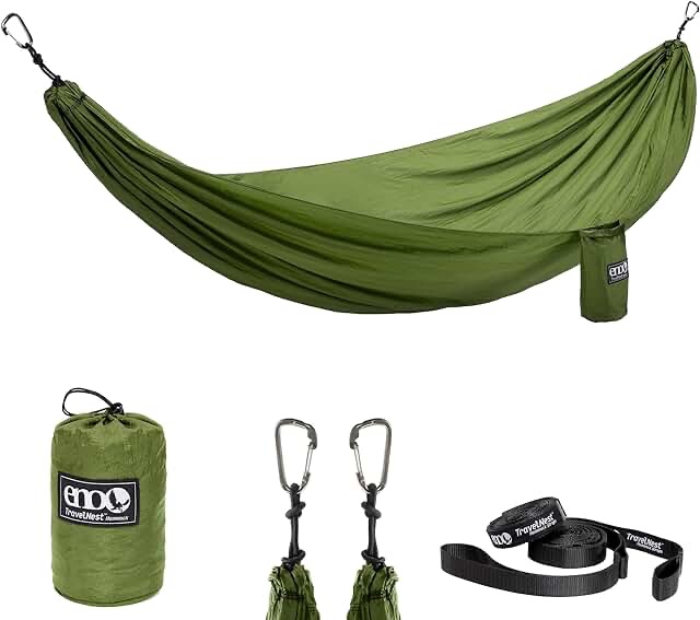 ENO, TravelNest Hammock & Straps Combo, Moss