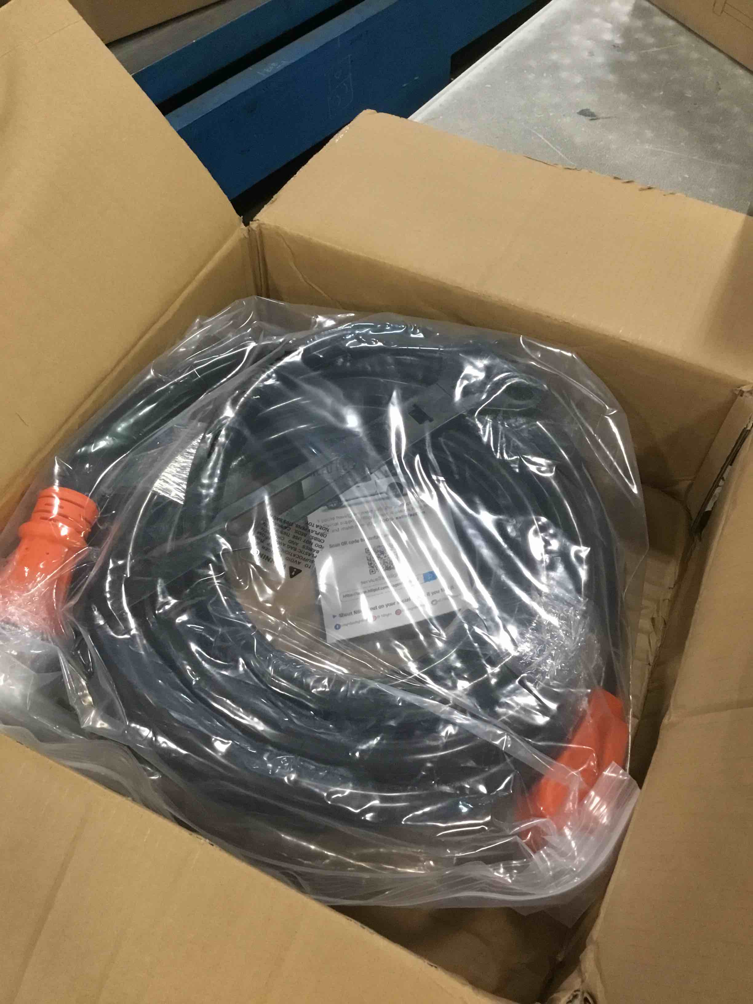 Nilight 50 Amp 50FT RV Locking Extension Cord 250V Heavy Duty 6/3+8/1 Gauge Pure Copper STW Wire ETL Listed 4 Prong 14-50P SS2-50R 50F/50M Cable Suit for RV Trailer Campers Caravan, 
