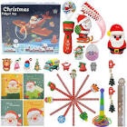 Christmas Advent Calendar Baby Sensory Fidget Toys Xmas Blind Box 24 Days Countdown New Year's Surprise Gift For Kids Boys Girls 