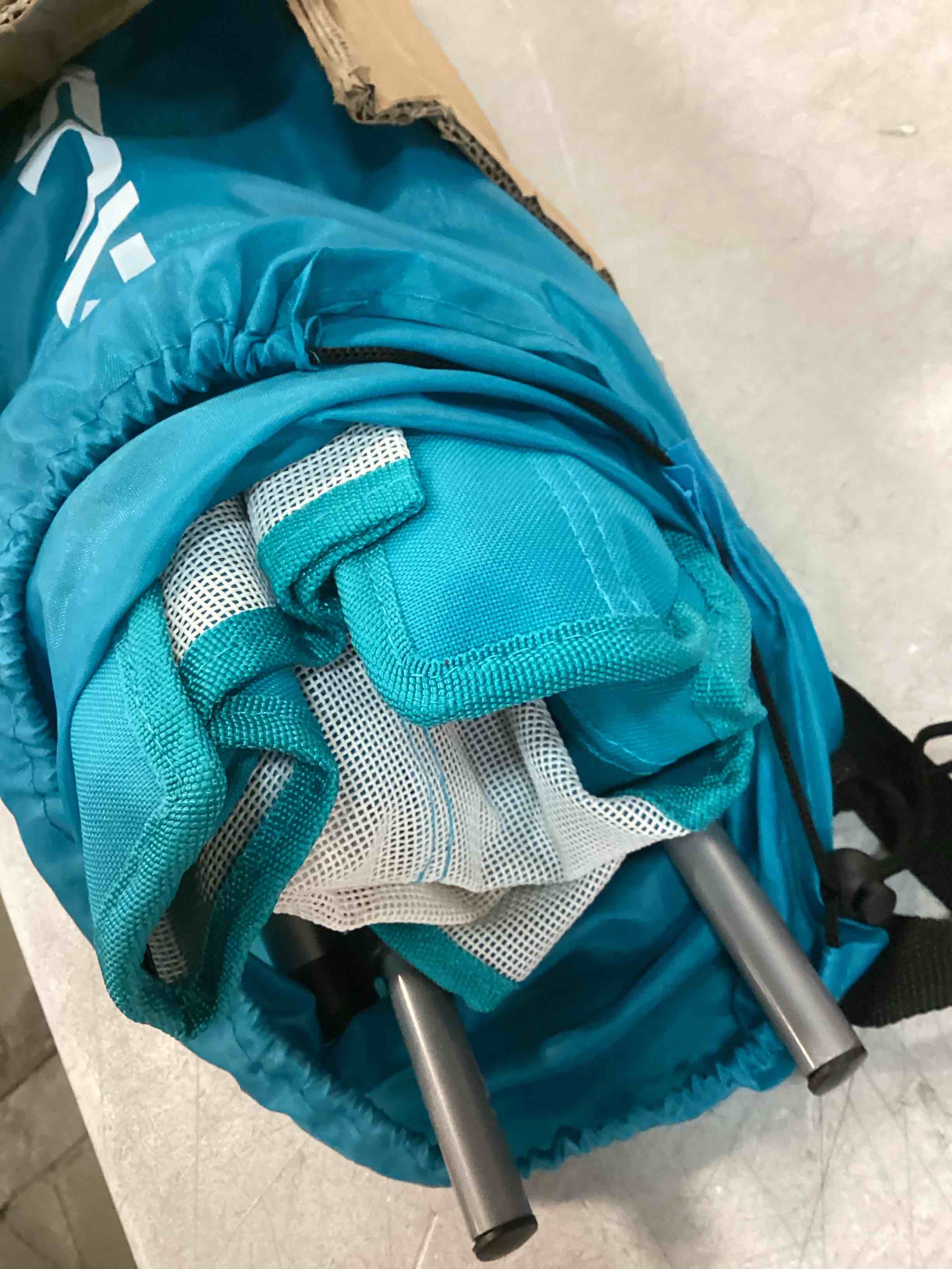 HAUSHOF High Back Beach Chair, Mesh Back Folding Chair, Lightweight Low