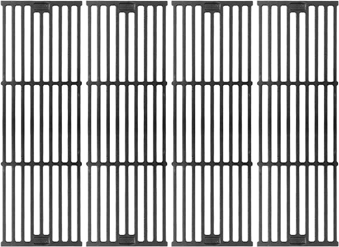 Grill Grates Replacement Parts, Grill Grates Replacement Cast Iron 19 3/4" x 27" for Chargriller Akorn 2121, 2123, 2222, 2828, 3001, 3030, 3725, 4000, 5050, 5252, 5650,9020