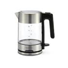 Amazon Basics Electric Glass and Steel Kettle - 1.0 Liter