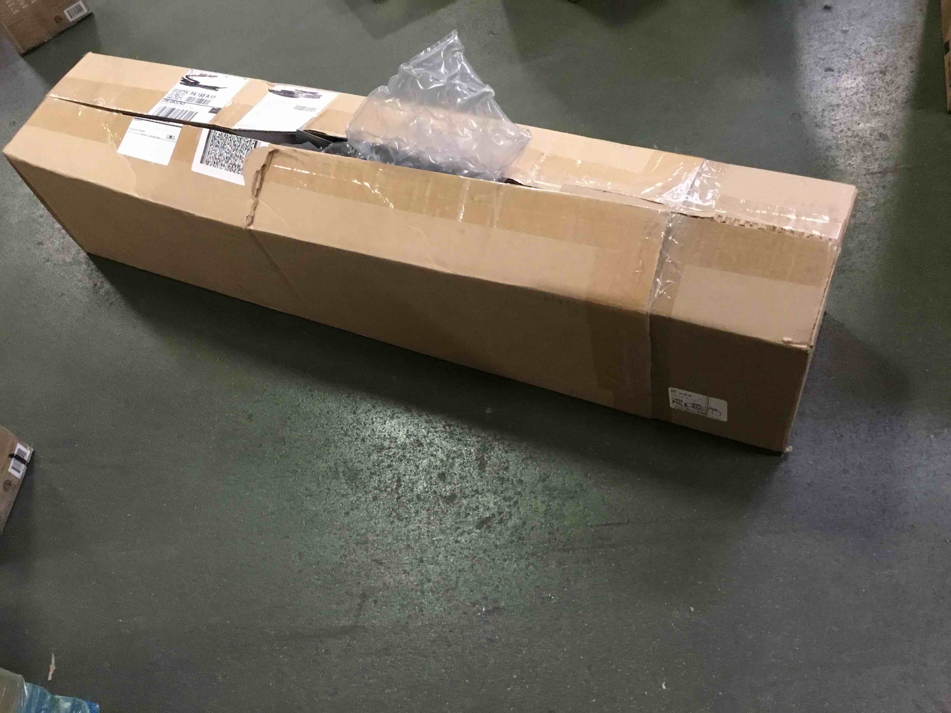 Condition photo showing Brand New for Allied Brass PG-72G-36 Pacific Grove Collection 36 Inch Double Groovy Accents Towel Bar, Matte Black