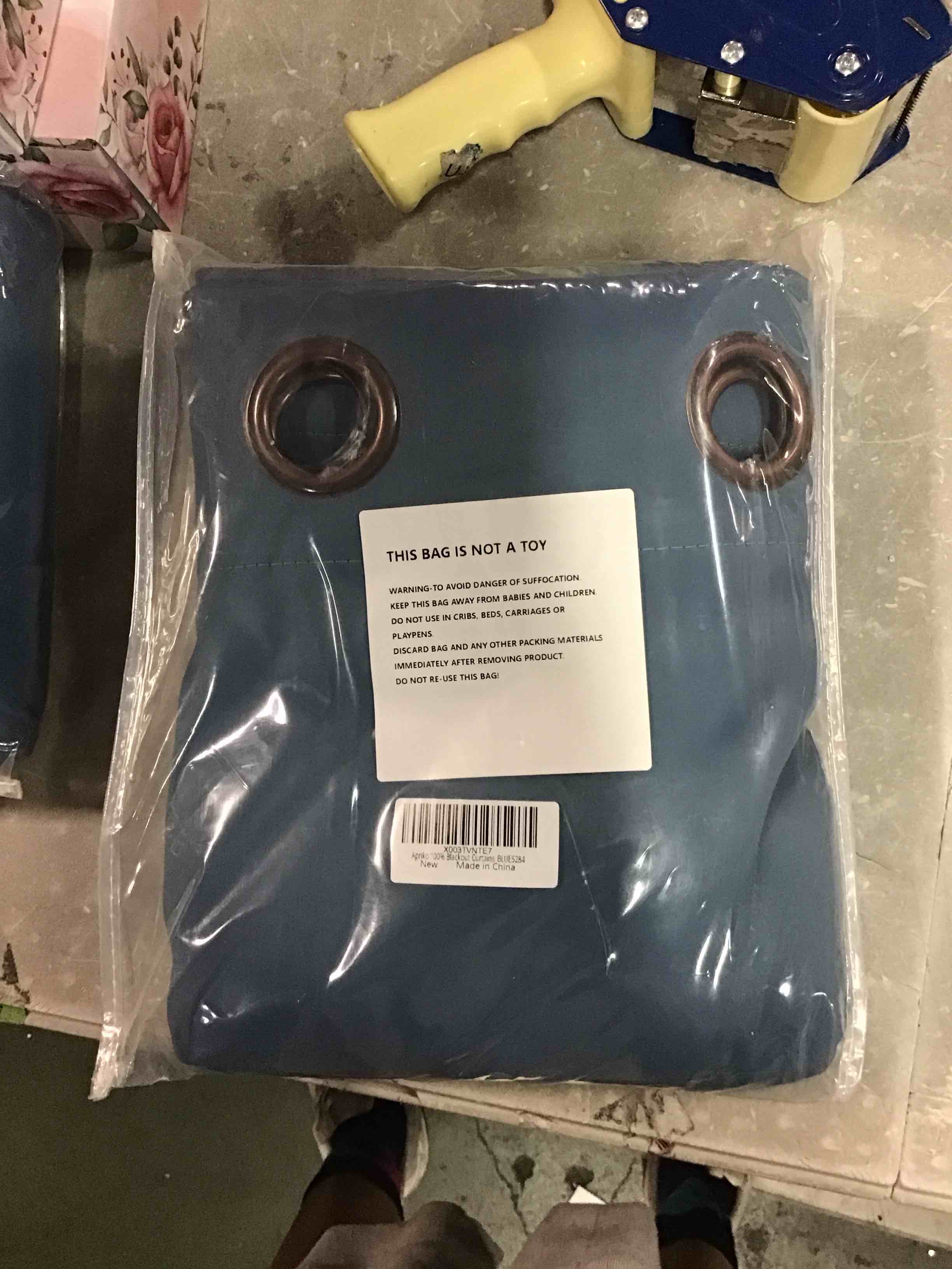 Apriko 100% Blackout Curtains 84 inches Long 2 Panels, Thermal Insulated Light Blocking Drapes & Curtains for Living Room/Grommet Top/Blue/52x84 INCH