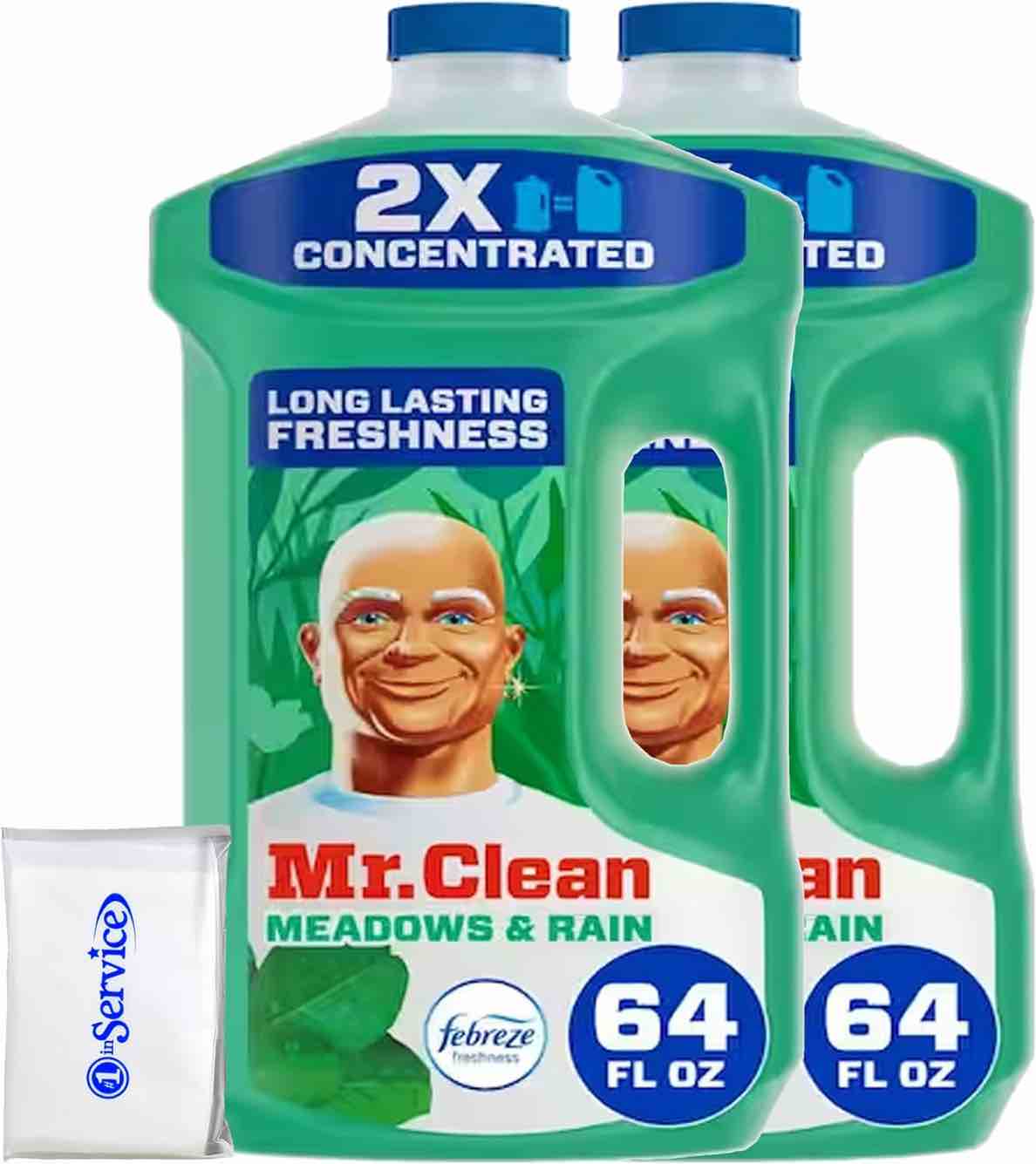 Mr. 4 Clean Dilute Meadows & Rain Multi-Surface Cleaner - 64 fl oz