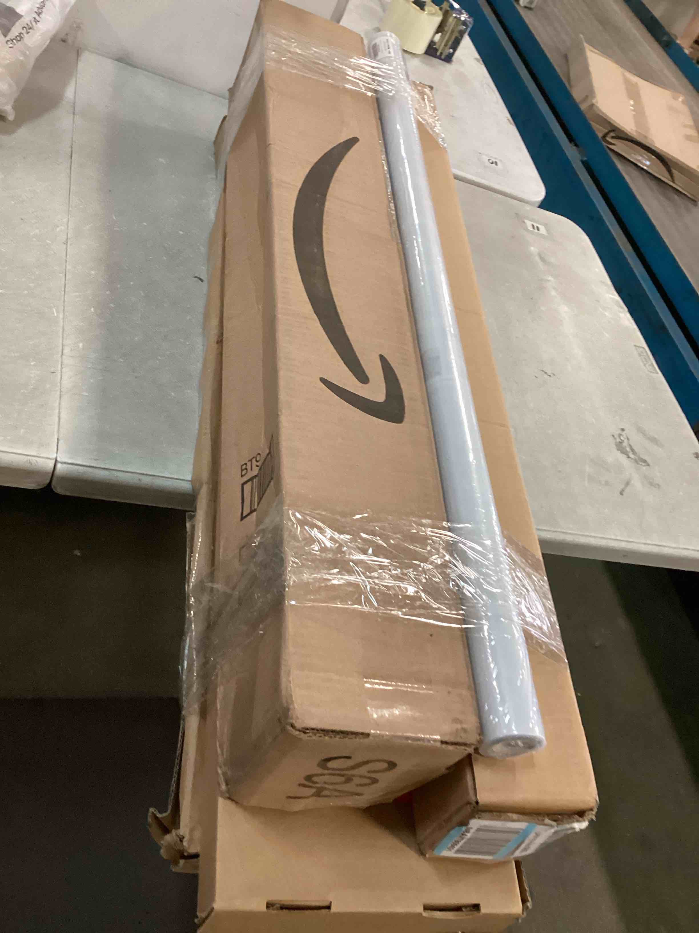 Assortment of Miscellaneous products (May Include cordless shade, curtain rods, retractable baby gate, Led universal linear lamp and more or other use)