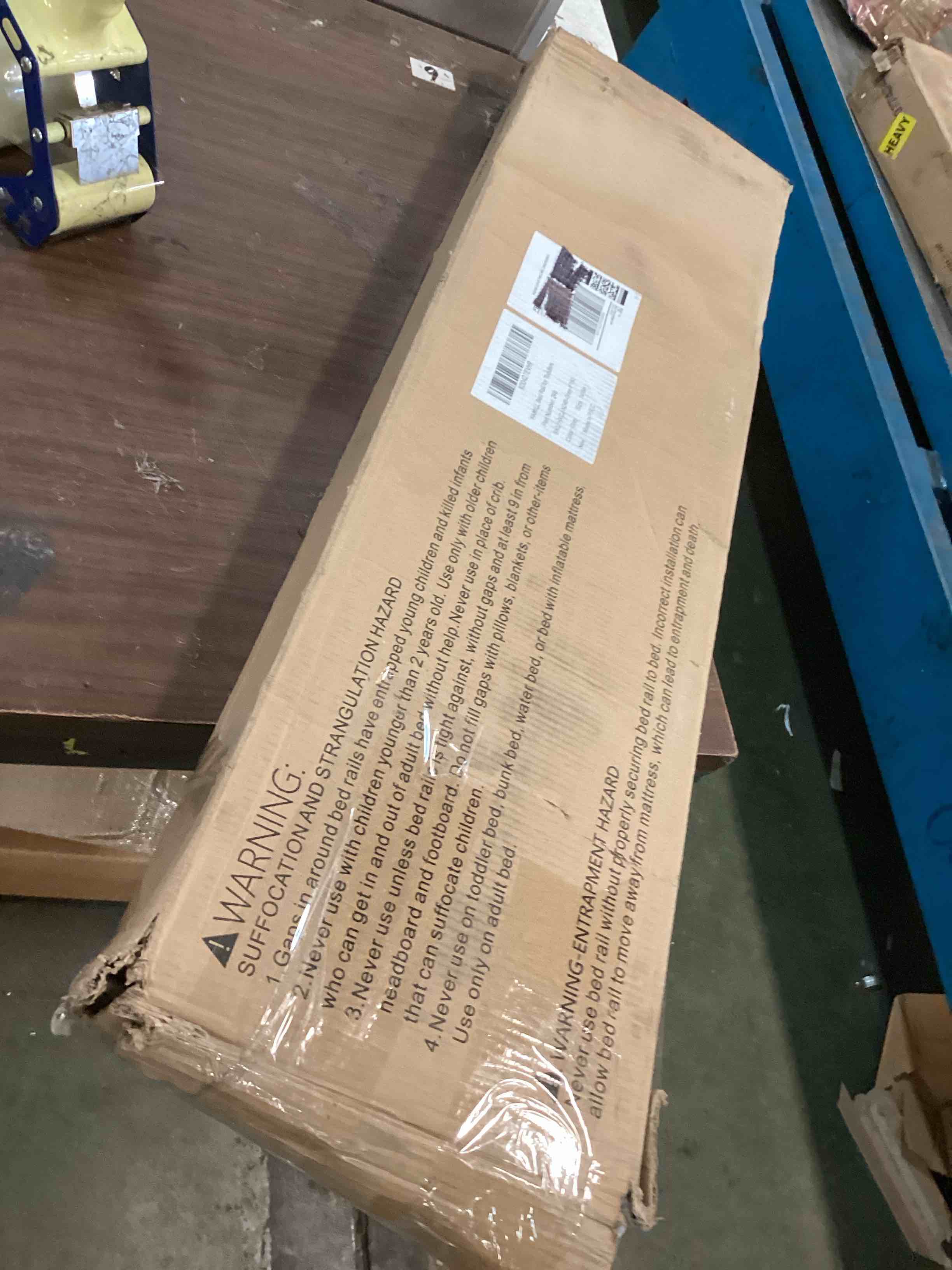 Toddler Bed Rails, 2 Minutes Assembly Foldable Bed Rail for Toddlers