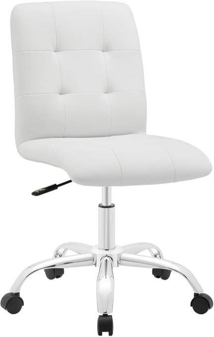 Modway Prim Armless Mid Back Office Chair