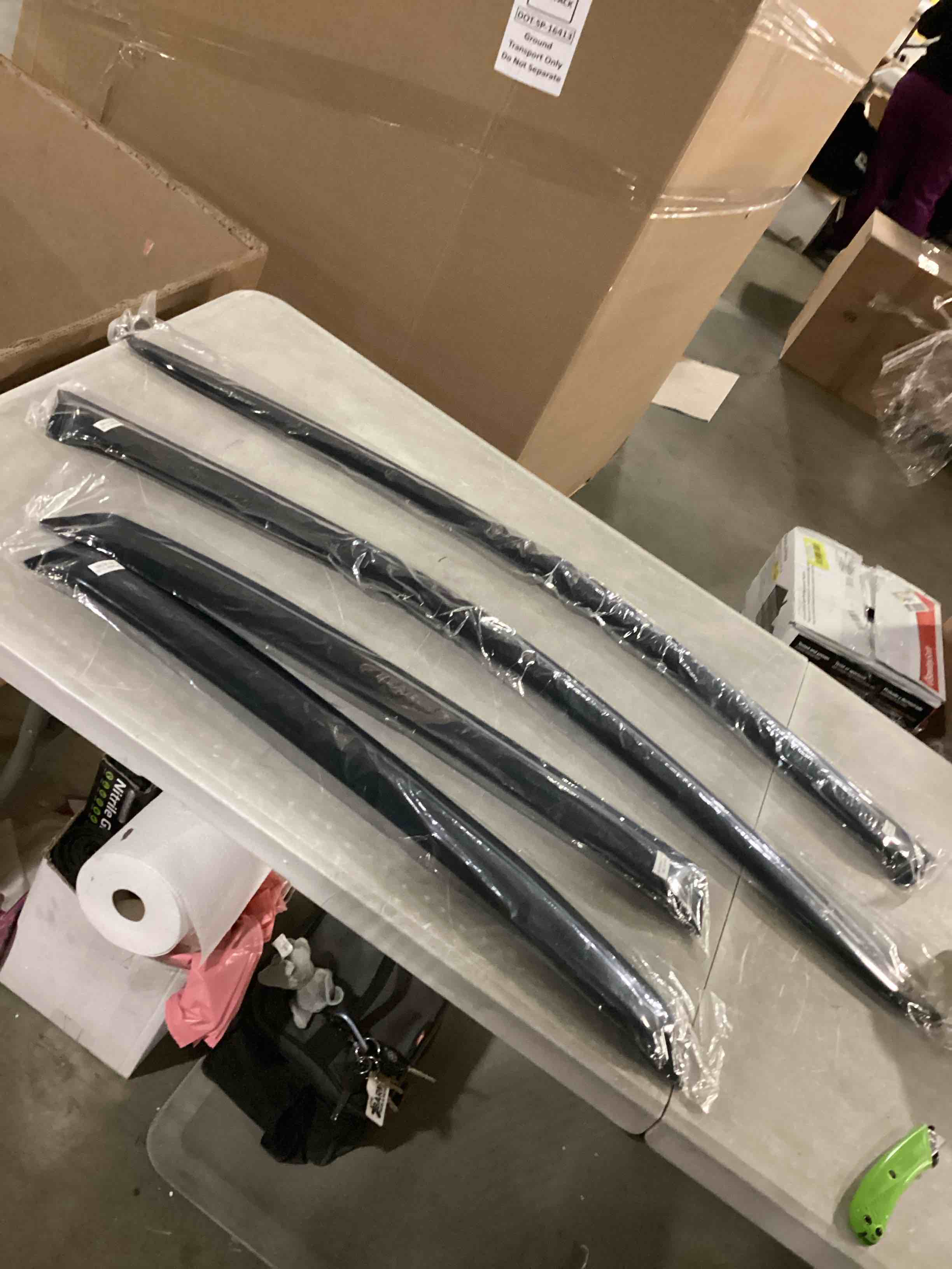 KPY Window Visor Compatible with Audi A4 Sedan 2017-2023, 4PC Rain Guard Side Window Vent Deflectors Tape-On Style, 2017 2018 2019 2020 2021 2022 2023 17-23 A4 Sedan